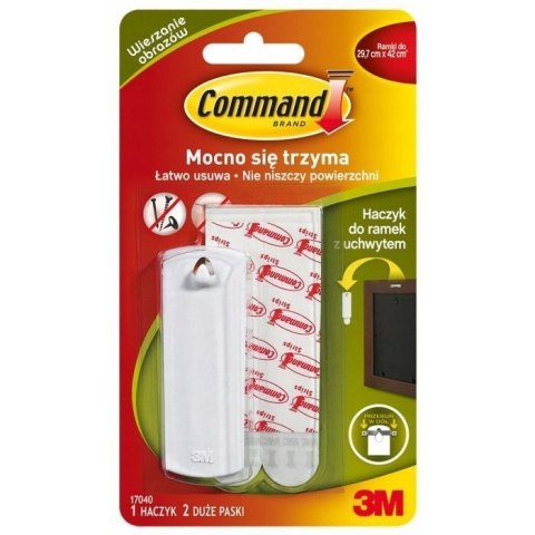 Haczyk COMMAND do ramek z uchwytem 17040PL 3M-XA004837531 Haczyk COMMAND do ramek z uchwytem 17040PL 3M-XA004837531