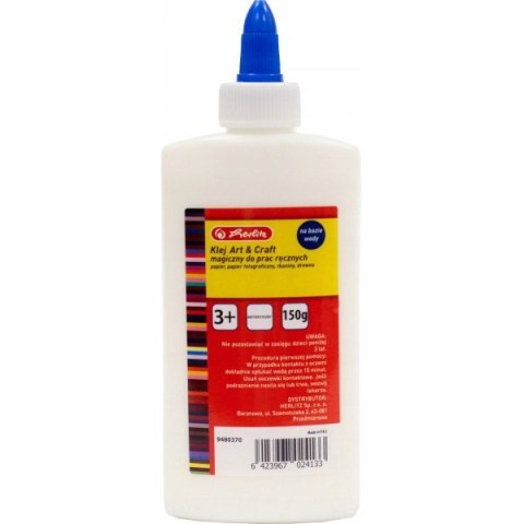 Klej magiczny w płynie ART&CRAFT 150g 9477020 HERLITZ Klej magiczny w płynie ART&CRAFT 150g 9477020 HERLITZ