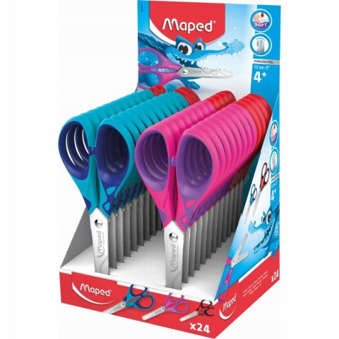 Nożyczki ESSENTIALS PULS SOFT szkolne 13 cm 464412 MAPED Nożyczki ESSENTIALS PULS SOFT szkolne 13 cm 464412 MAPED