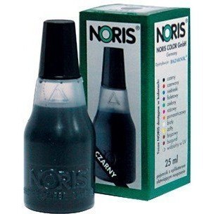 Tusz NORIS 110S 25ml zielony wodny do znakowania papieru NO110SZI/10 Tusz NORIS 110S 25ml zielony wodny do znakowania papieru NO110SZI/10