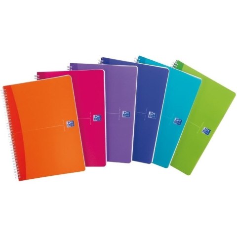 Kołonotatnik A5 90k PP OXFORD MY COLOURS kratka 100102483 Kołonotatnik A5 90k PP OXFORD MY COLOURS kratka 100102483