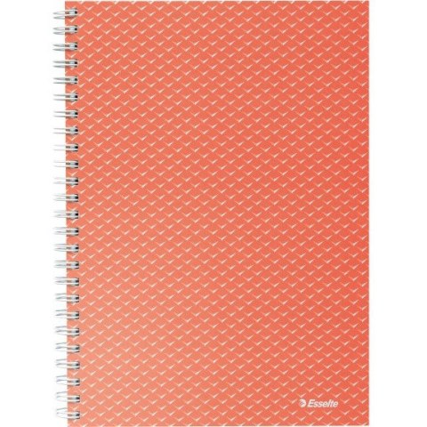 Kołonotatnik Colour`Breeze A5 w kratkę koralowy 628468 ESSELTE Kołonotatnik Colour`Breeze A5 w kratkę koralowy 628468 ESSELTE
