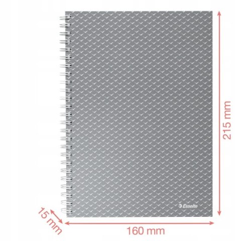 Kołonotatnik Colour`Breeze A5 w kratkę koralowy 628468 ESSELTE Kołonotatnik Colour`Breeze A5 w kratkę koralowy 628468 ESSELTE