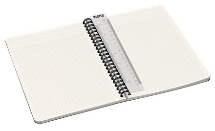 Kołonotatnik LEITZ Office A5 w linie z ok.kar zielony 44590055 Kołonotatnik LEITZ Office A5 w linie z ok.kar zielony 44590055