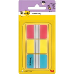 Zakładki indeksujące 3kolory 38x25m 3x22kart 686-RYB PP SILNE 004806312 3M