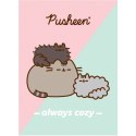 Zeszyt szkolny A4 32 kartki w kratkę laminowany PUSHEEN ST.MAJEWSKI