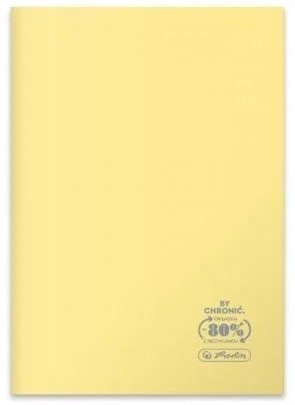 Zeszyt szkolny A5 60 kartek w linie 70g ECO PP Pastel Colors 9552514 HERLITZ Zeszyt szkolny A5 60 kartek w linie 70g ECO PP Pastel Colors 9552514 HERLITZ