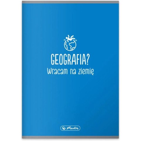 Zeszyt szkolny przedmiotowy A5 60 kartek w kratkę 70g GEOGRAFIA 9577354 HERLITZ Zeszyt szkolny przedmiotowy A5 60 kartek w kratkę 70g GEOGRAFIA 9577354 HERLITZ