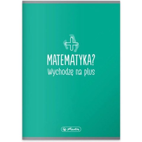 Zeszyt szkolny przedmiotowy A5 60 kartek w kratkę 70g MATEMATYKA 9577438 HERLITZ Zeszyt szkolny przedmiotowy A5 60 kartek w kratkę 70g MATEMATYKA 9577438 HERLITZ