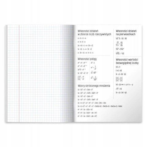 Zeszyt szkolny przedmiotowy A5 60 kartek w kratkę 70g MATEMATYKA 9577438 HERLITZ Zeszyt szkolny przedmiotowy A5 60 kartek w kratkę 70g MATEMATYKA 9577438 HERLITZ