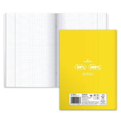 Zeszyt szkolny przedmiotowy A5 60 kartek w kratkę 70g JĘZYK NIEMIECKI 9500066 HERLITZ Zeszyt szkolny przedmiotowy A5 60 kartek w kratkę 70g JĘZYK NIEMIECKI 9500066 HERLITZ