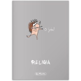 Zeszyt szkolny przedmiotowy A5 60 kartek w kratkę 70g RELIGIA 9500103 HERLITZ