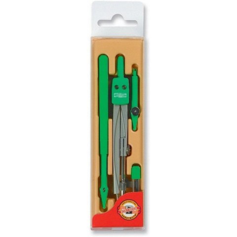 Cyrkiel + grafion + końcówka + grafit plastikowe etui 04904 KOH-I-NOOR Cyrkiel + grafion + końcówka + grafit plastikowe etui 04904 KOH-I-NOOR
