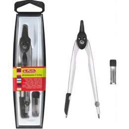 Cyrkiel szkolny na grafit czarny 300001321 HERLITZ