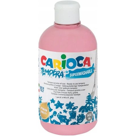 Farba TEMPERA różowa CARIOCA 500ml 170-2362 Farba TEMPERA różowa CARIOCA 500ml 170-2362