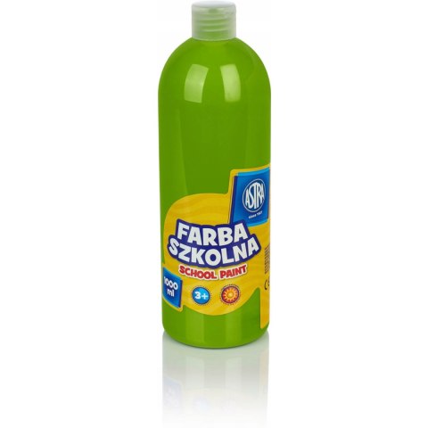 Farba plakatowa szkolna 1000ml limonkowa 301217045 ASTRA Farba plakatowa szkolna 1000ml limonkowa 301217045 ASTRA