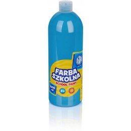 Farba plakatowa szkolna 1000ml niebieska 301217047 ASTRA