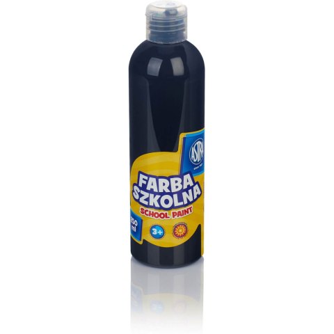 Farba plakatowa szkolna Astra 250ml czarna 301217018 ASTRA