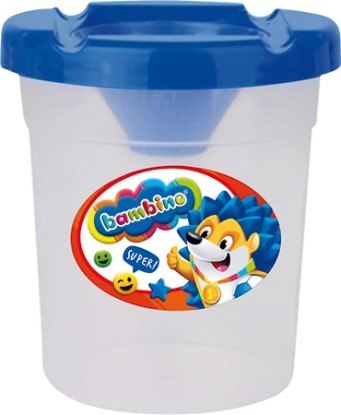Kubek Niekapek Pojemnik na wodę pędzelki BAMBINO Kubek Niekapek Pojemnik na wodę pędzelki BAMBINO