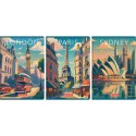 Zeszyt A4 80k kratka z marginesem RETRO CITY 400196847 HERLITZ