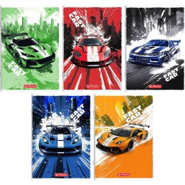 Zeszyt A5 32k kratka margines FAST CAR 400196836 HERLITZ