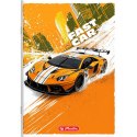 Zeszyt szkolny A5 16 kartek w kratkę 70g FAST CAR 400196833 HERLITZ