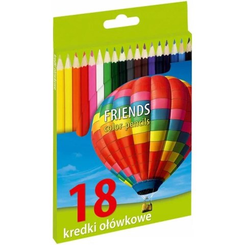 Kredki 18 kolorów UNIONL 170-2207 GRAND Kredki 18 kolorów UNIONL 170-2207 GRAND