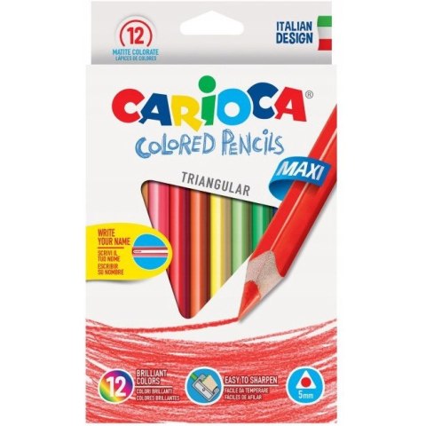 Kredki oł.tr.CARIOCA 12k JUMBO 423936-12 170-1978 Kredki oł.tr.CARIOCA 12k JUMBO 423936-12 170-1978