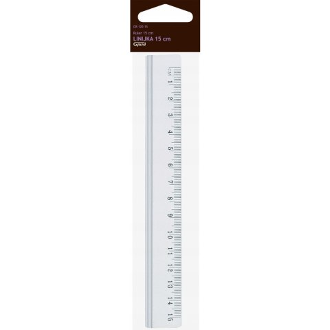 Linijka aluminiowa 15cm GR-120-15 130-1707 GRAND Linijka aluminiowa 15cm GR-120-15 130-1707 GRAND