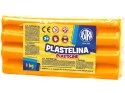 Plastelina szkolna dla dzieci 1kg pomarańczowa 303111005 ASTRA