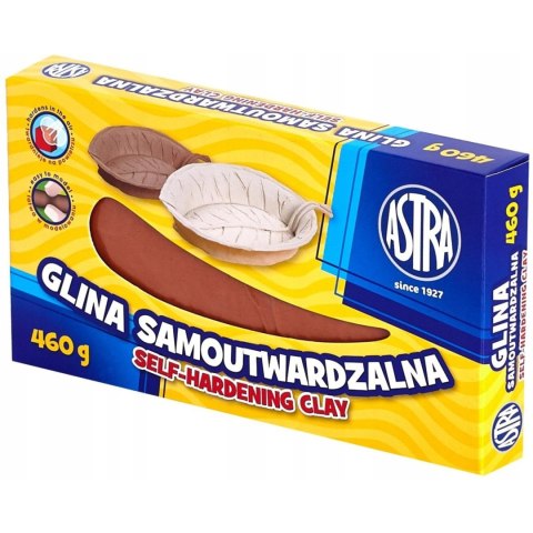 Glina rzeźbiarska samoutwardzalna masa plastyczna 460g beżowa 83810909 ASTRA Glina rzeźbiarska samoutwardzalna masa plastyczna 460g beżowa 83810909 ASTRA