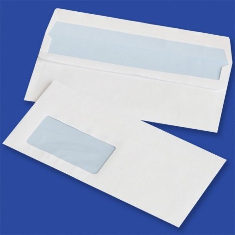 Koperta DL SK białe 75g. okno lewe 45x90mm samoklejace (1000szt.) NC 11221300 Koperta DL SK białe 75g. okno lewe 45x90mm samoklejace (1000szt.) NC 11221300