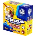 Masa solna 450g + 6 kolorów farb do malowania zestaw 324109001 ASTRA