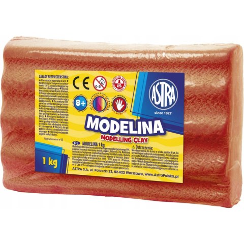 Modelina termoutwardzalna 1kg czerwona 304111009 ASTRA Modelina termoutwardzalna 1kg czerwona 304111009 ASTRA