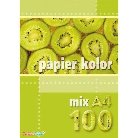 Papier ksero A4 80g KRESKA 100ark mix Papier ksero A4 80g KRESKA 100ark mix