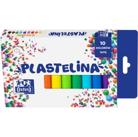 Plastelina 10 kolorów 400167087 OXFORD Plastelina 10 kolorów 400167087 OXFORD