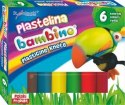 Plastelina dla dzieci Zestaw 6 kolorów BAMBINO St.Majewski