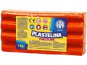 Plastelina szkolna dla dzieci 1kg czerwona 303111006 ASTRA