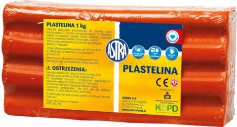 Plastelina szkolna dla dzieci 1kg czerwona 303111006 ASTRA Plastelina szkolna dla dzieci 1kg czerwona 303111006 ASTRA