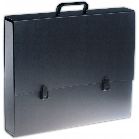 Teczka szkolna z rączką A3 5.5cm czarna TT5409 TADEO Teczka szkolna z rączką A3 5.5cm czarna TT5409 TADEO