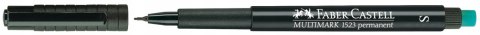 Foliopis z gumką OHP MULTIMARK S 0.4mm czarny 152399 FABER-CASTELL Foliopis z gumką OHP MULTIMARK S 0.4mm czarny 152399 FABER-CASTELL