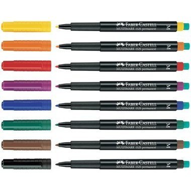 Foliopis z gumką OHP MULTIMARK S 0.4mm niebieski 152351 FABER-CASTELL FC152351 Foliopis z gumką OHP MULTIMARK S 0.4mm niebieski 152351 FABER-CASTELL FC152351