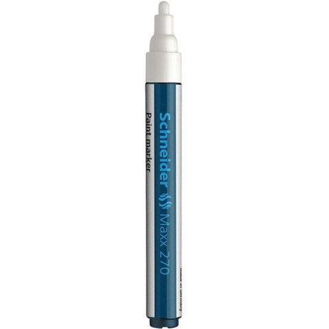 Marker paint 270 1-3mm biały SCHNEIDER olej. Marker paint 270 1-3mm biały SCHNEIDER olej.