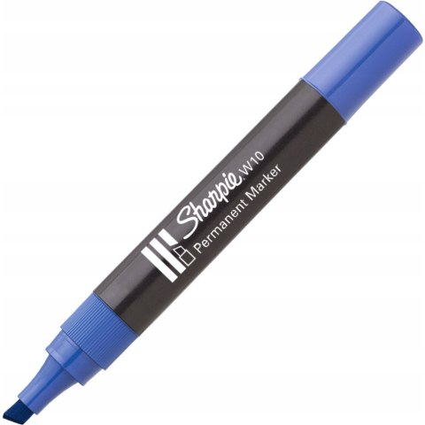 Marker permanentny SHARPIE W10 ścięty niebieski S0192693 Marker permanentny SHARPIE W10 ścięty niebieski S0192693