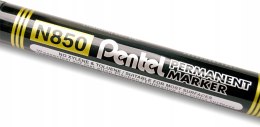 Marker permanentny czarny N850 okrągła końcówka do pisania na każdej powierzchni PENTEL