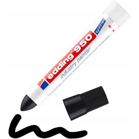 Marker przemysłowy farba w paście 950 czarny 10mm 950/001/C EDDING Marker przemysłowy farba w paście 950 czarny 10mm 950/001/C EDDING