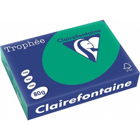 Papier ksero A4 80g TROPHEE intesywna zieleń choinkowa XCA41783 Papier ksero A4 80g TROPHEE intesywna zieleń choinkowa XCA41783