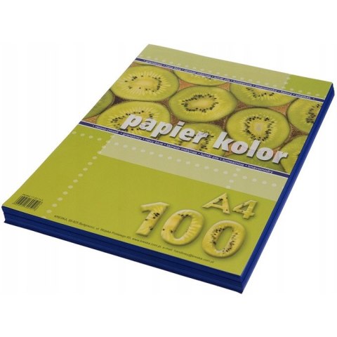 Papier ksero A4 KRESKA granat 100ark Papier ksero A4 KRESKA granat 100ark