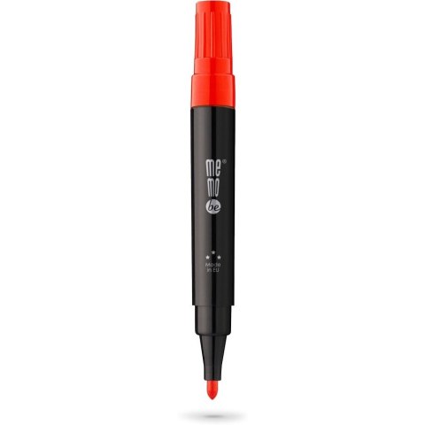 Marker permanentny M200 końcówka okrągła 3mm czerwony MM200-05 MEMOBE Marker permanentny M200 końcówka okrągła 3mm czerwony MM200-05 MEMOBE