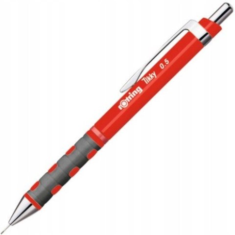 Ołówek automatyczny 0,5mm czerwony TIKKY III S1904699 ROTRING Ołówek automatyczny 0,5mm czerwony TIKKY III S1904699 ROTRING